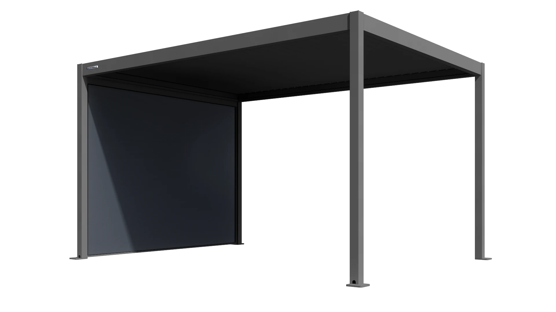 1 roleta na krótszy bok