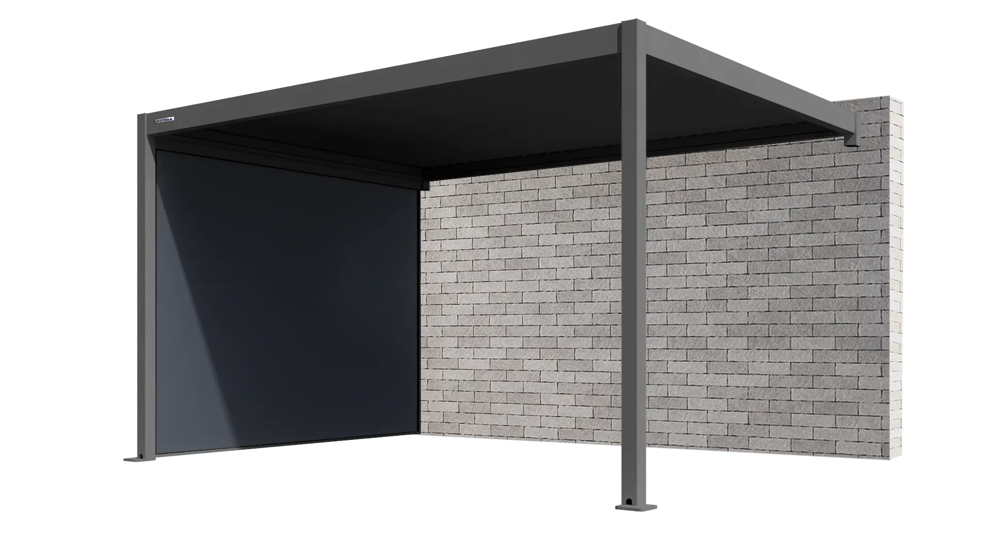 1 roleta na krótszy bok