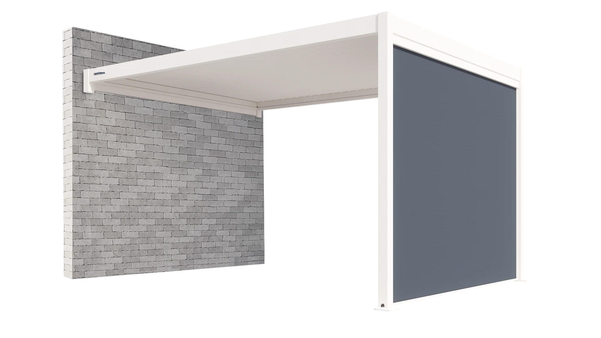 1 roleta na krótszy bok