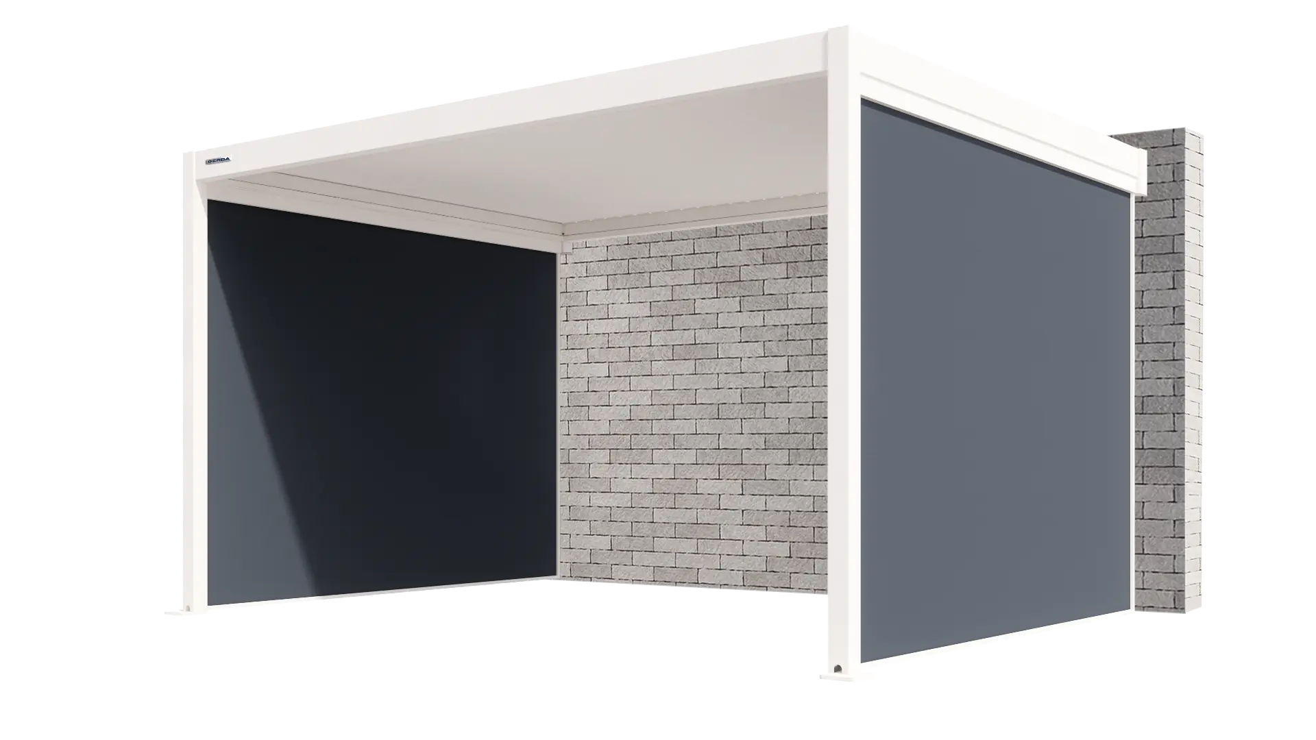 2 rolety na krótszy bok