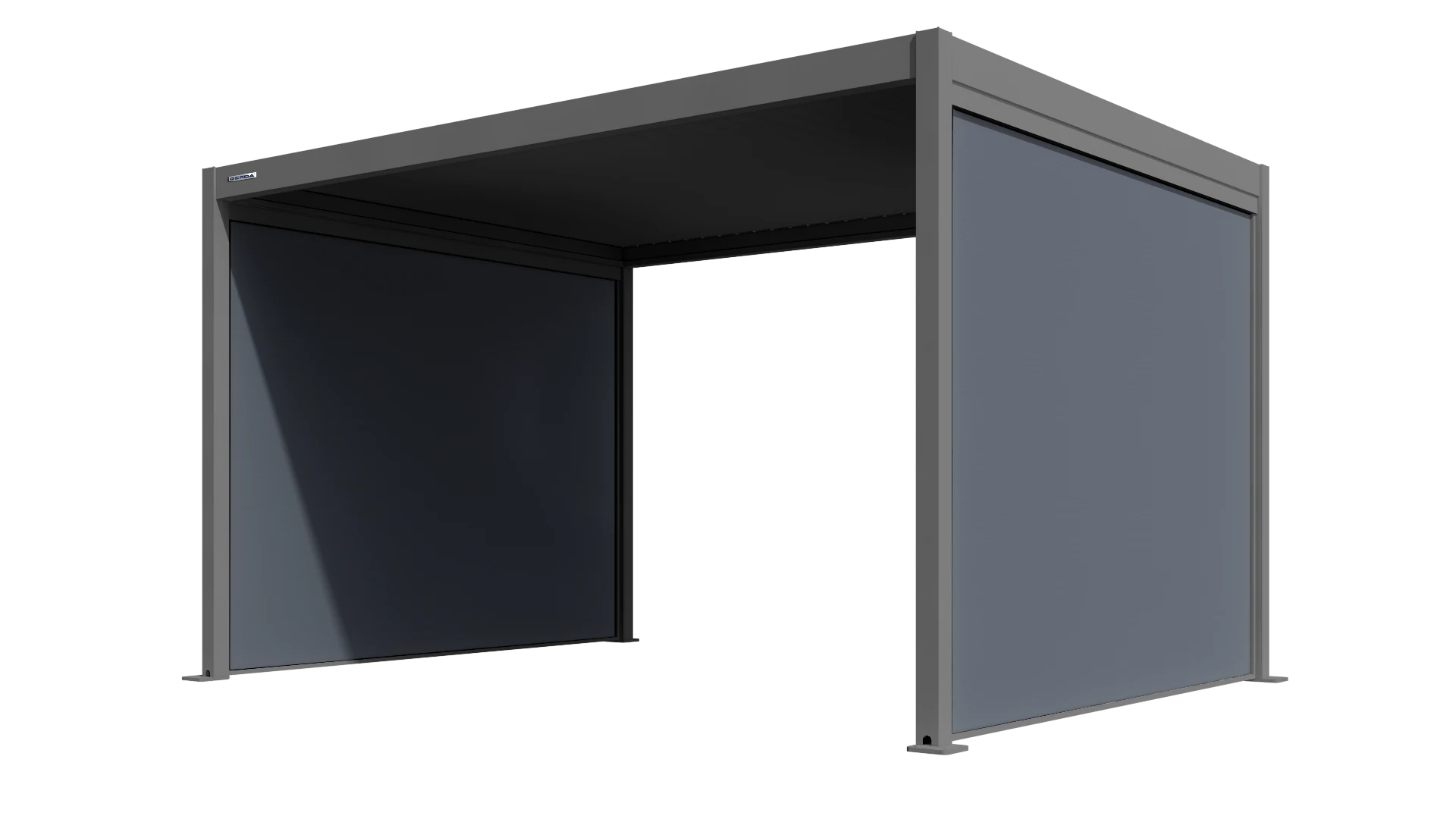 2 rolety na krótszy bok