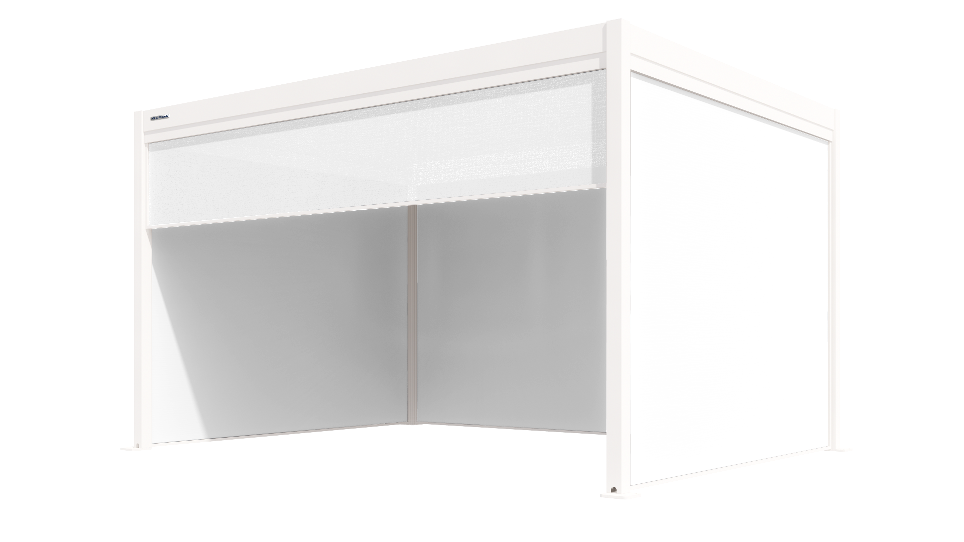 4 rolety 2 na krórszy i 2 na dłuższy bok